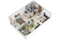 Dostępne mieszkania 2-pokojowe