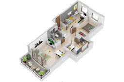 Dostępne mieszkania 3-pokojowe